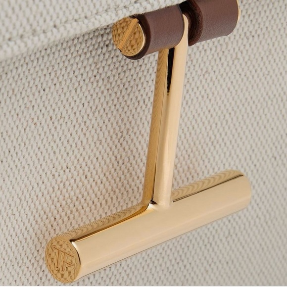 TOM FORD CANVAS AND LEATHER TARA MINI CROSSBODY - Picture 2 of 5